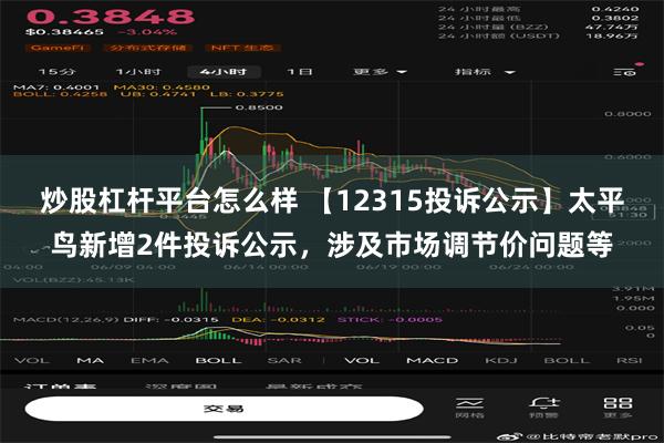 炒股杠杆平台怎么样 【12315投诉公示】太平鸟新增2件投诉公示，涉及市场调节价问题等