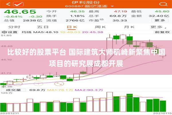 比较好的股票平台 国际建筑大师矶崎新聚焦中国项目的研究展成都开展