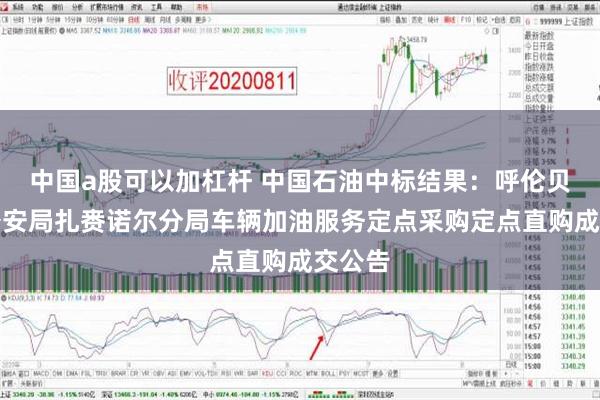 中国a股可以加杠杆 中国石油中标结果：呼伦贝尔市公安局扎赉诺尔分局车辆加油服务定点采购定点直购成交公告