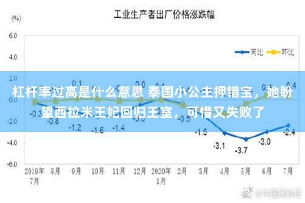 杠杆率过高是什么意思 泰国小公主押错宝，她盼望西拉米王妃回归王室，可惜又失败了