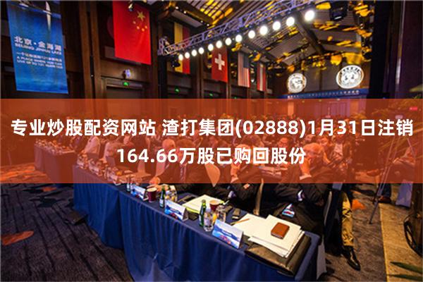 专业炒股配资网站 渣打集团(02888)1月31日注销164.66万股已购回股份